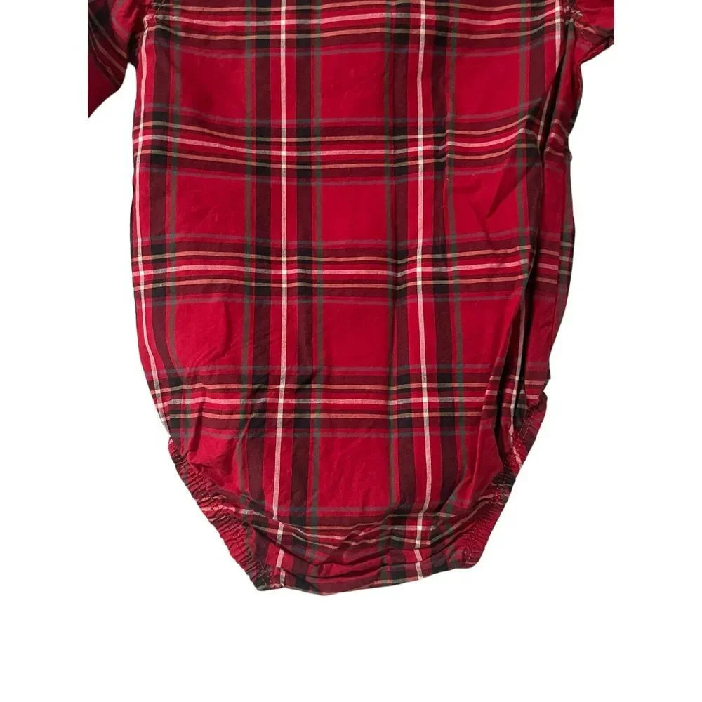 Carter's Boys Plaid Button Up‎ Shirt 18M NWT